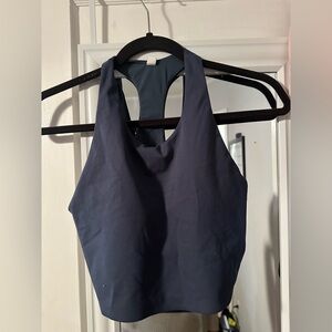 Uniqlo Blue Racerback Padded Sports Bra - M New